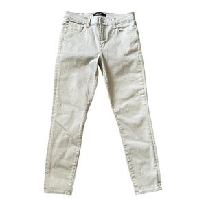 #100, J Brand pale shade of green Skinny Jeans, size 28